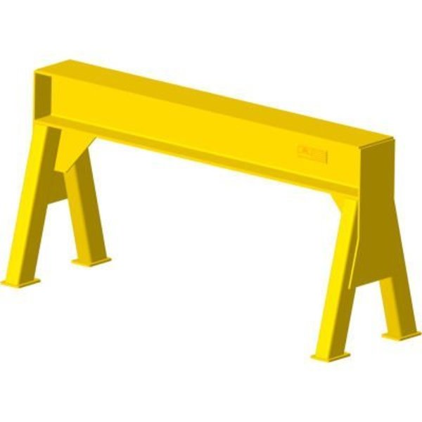 Machining & Welding By Olsen, Inc. M&W Style C Mat Stand, Yellow, 24"H x 47.5"W 20000 Lb. Capacity 16536